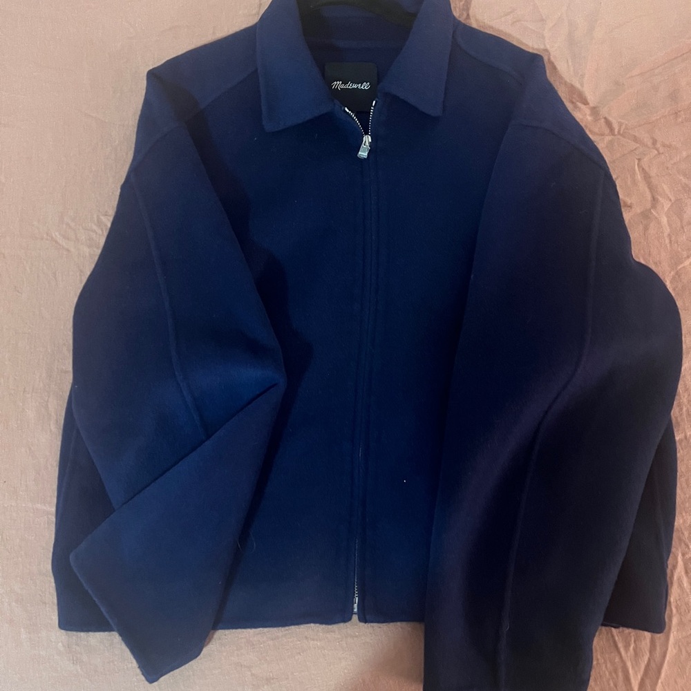 Madewell Double-Faced Rounded-Sleeve Jacket - Picture 6 of 8